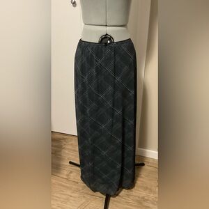 Minga london dark plaid mesh skirt size xs (fits larger)